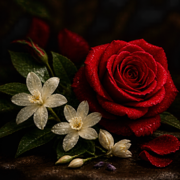 Heart Notes - Jasmine Rose Spices